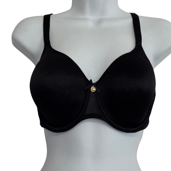 Chantelle Other - Chantelle Bra Black Full Coverage Underwire Supportive Size 34DDD